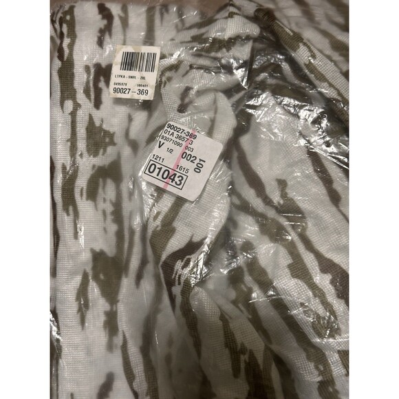 Cabela's Lightweight Cover-up Parka & Pants Hunting Snow Winter 2XL Camo USA - Picture 14 of 16